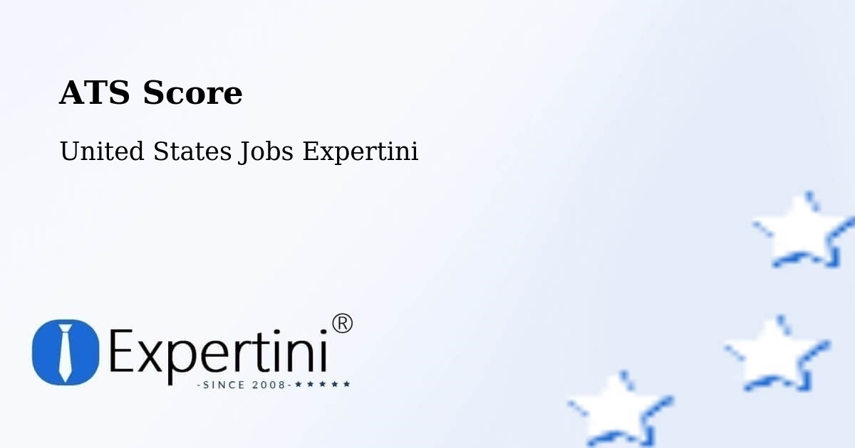Resume ATS Score & Job Description Match Tool – Willits - United States Jobs Expertini